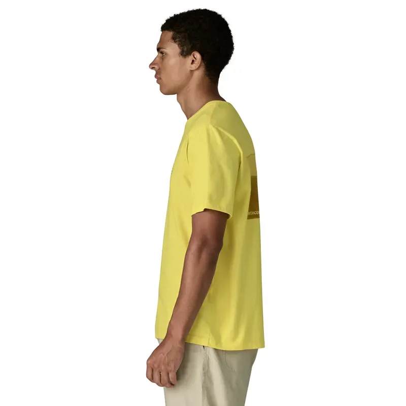 Patagonia Water People Spotter T-Shirt in Lemon Zest-5