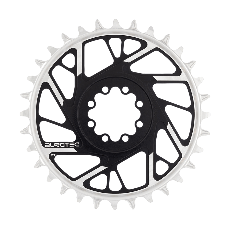 Burgtec - 3mm Offset Thick Thin Chainring for SRAM 8Bolt 32T in Black