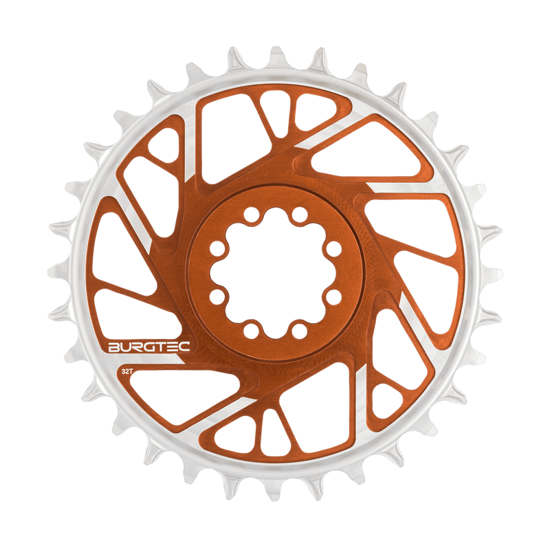 Burgtec - 3mm Offset Thick Thin Chainring for SRAM 8Bolt 32T in Bronze