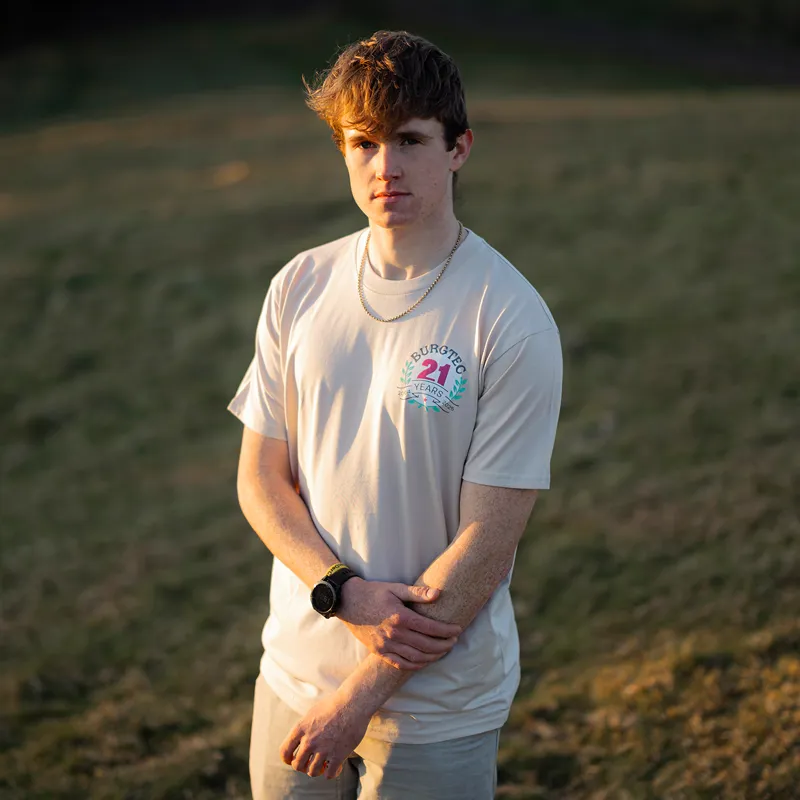 Burgtec - 21 Years Crest Short Sleeve Casual Tee