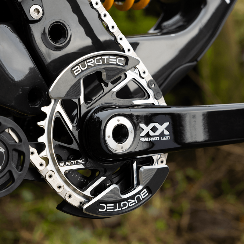 Burgtec - Chainring Bash Guard Pair Burgtec Black-1