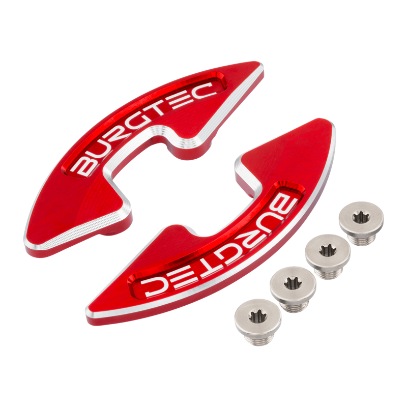 Burgtec - Chainring Bash Guard Pair in Race Red