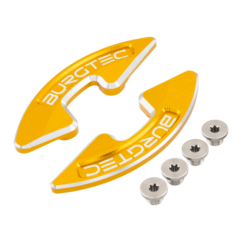 Burgtec - Chainring Bash Guard Pair in Bullion Gold