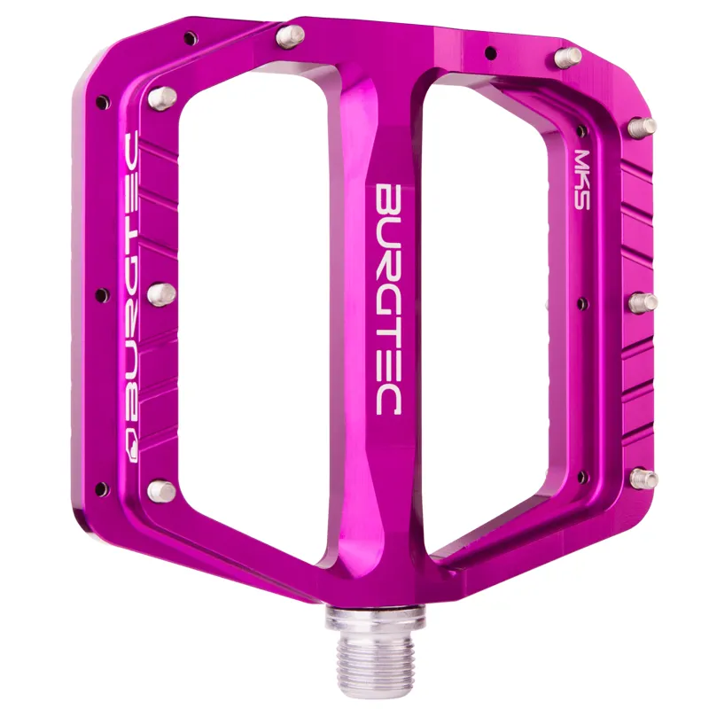 Burgtec - Penthouse Flat Pedals MK5 - Purple Rain