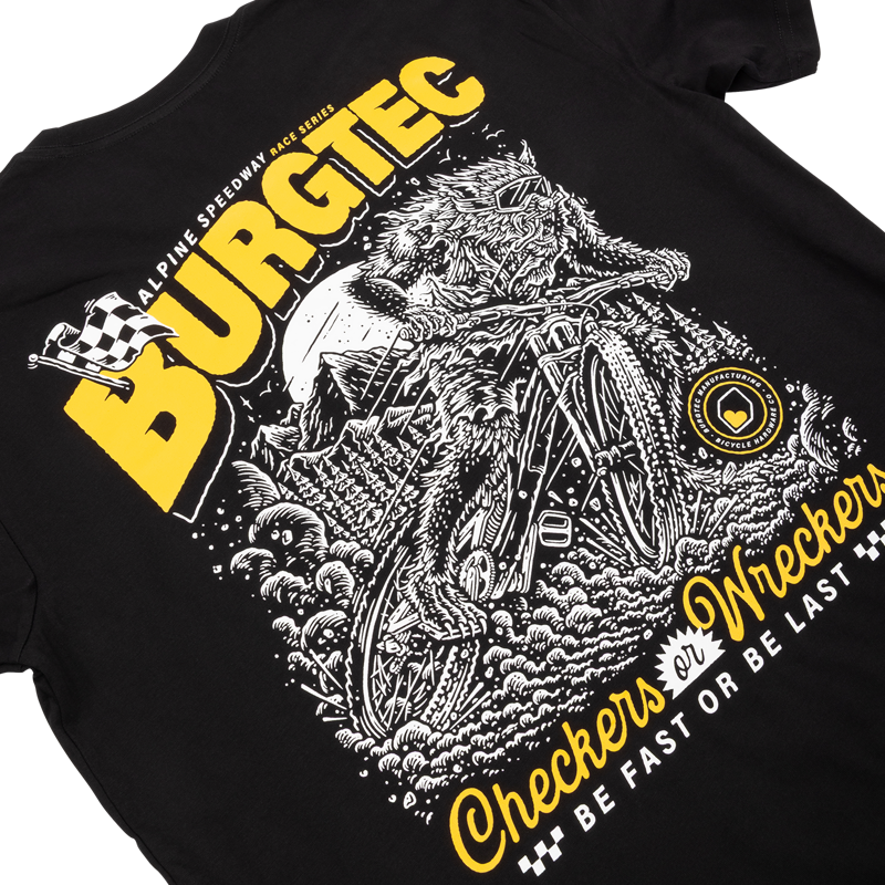 Burgtec - Alpine Speedway T-Shirt in Black-3