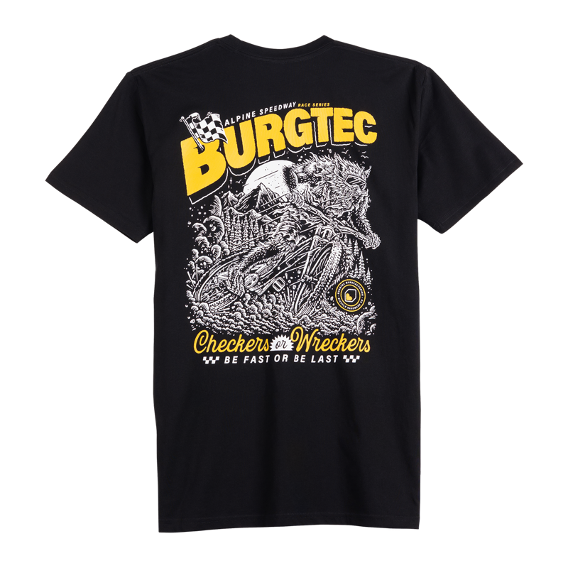 Burgtec - Alpine Speedway T-Shirt in Black-5