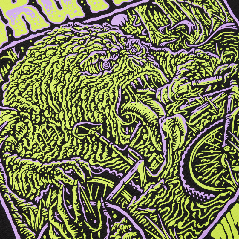 Burgtec - Rut Monster T-Shirt in Black-3