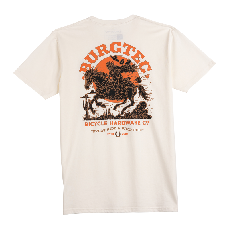 Burgtec - Wild Ride T-Shirt in White-5