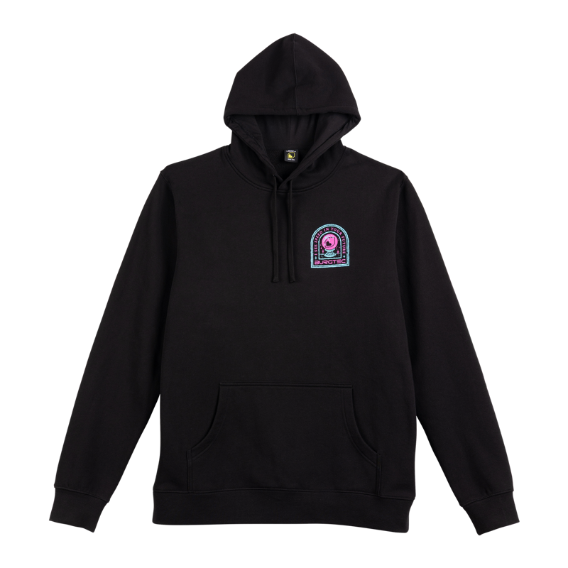 Burgtec - Tarot Casual Pullover Hoodie in Black-1
