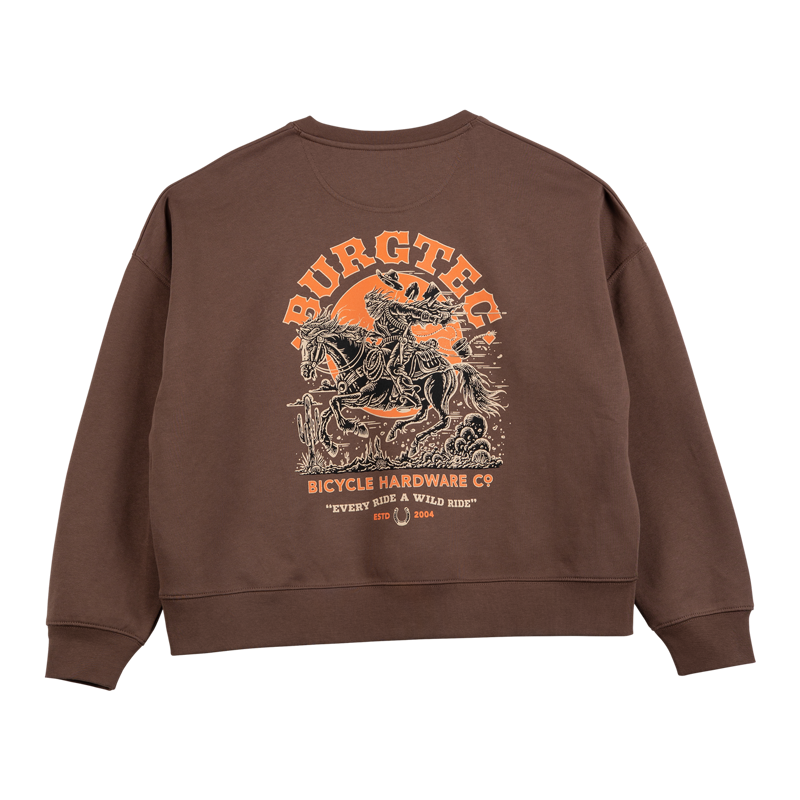 Burgtec - Womens Wild Ride Sweater in Brown-6