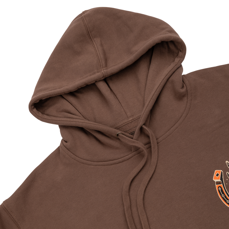 Burgtec - Wild Ride Casual Pullover Hoodie in Brown-1