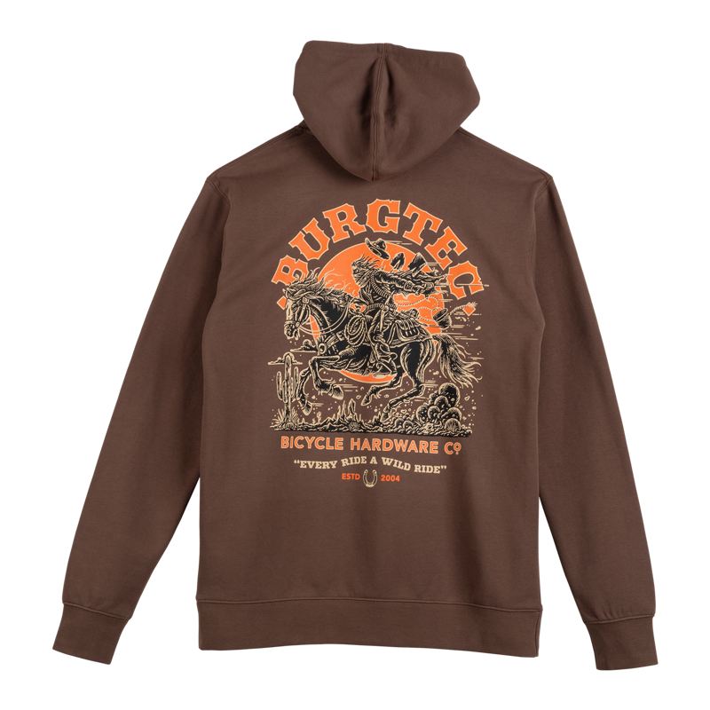 Burgtec - Wild Ride Casual Pullover Hoodie in Brown-6