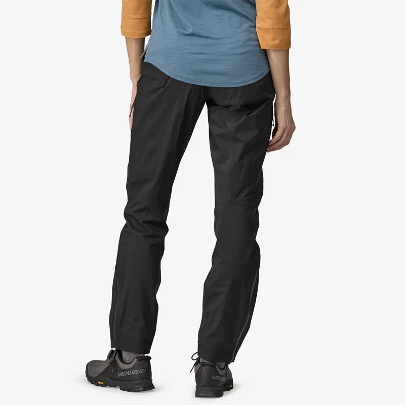 Patagonia Women's Dirt Roamer Storm Fully Waterproof Pants in Black-2