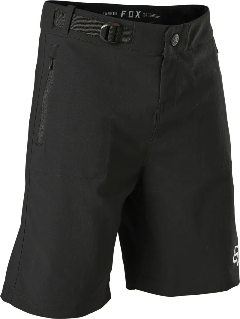 Fox Youth Ranger Short with Liner - Black