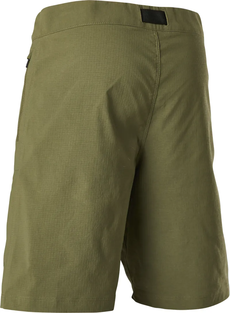 Fox Racing Kid's Ranger Shorts W/Liner in Green-1