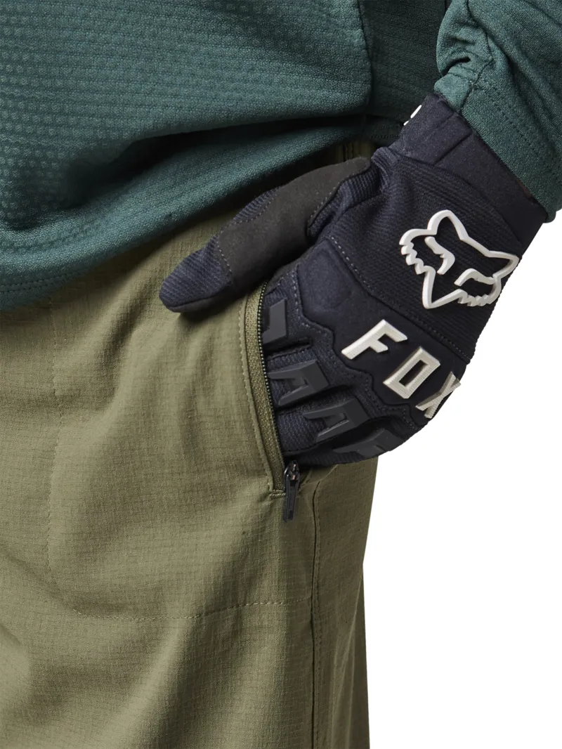 Fox Racing Kid's Ranger Shorts W/Liner in Green-5