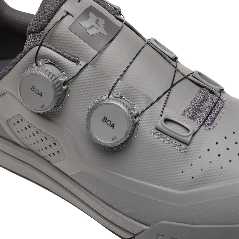Fox Union BOA Clipped MTB Shoe in Grey-6