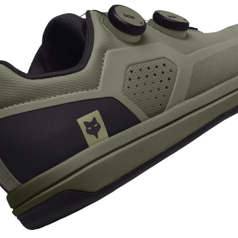 Fox Union BOA Clipless Mountain Bike Shoe in Olive Green-6