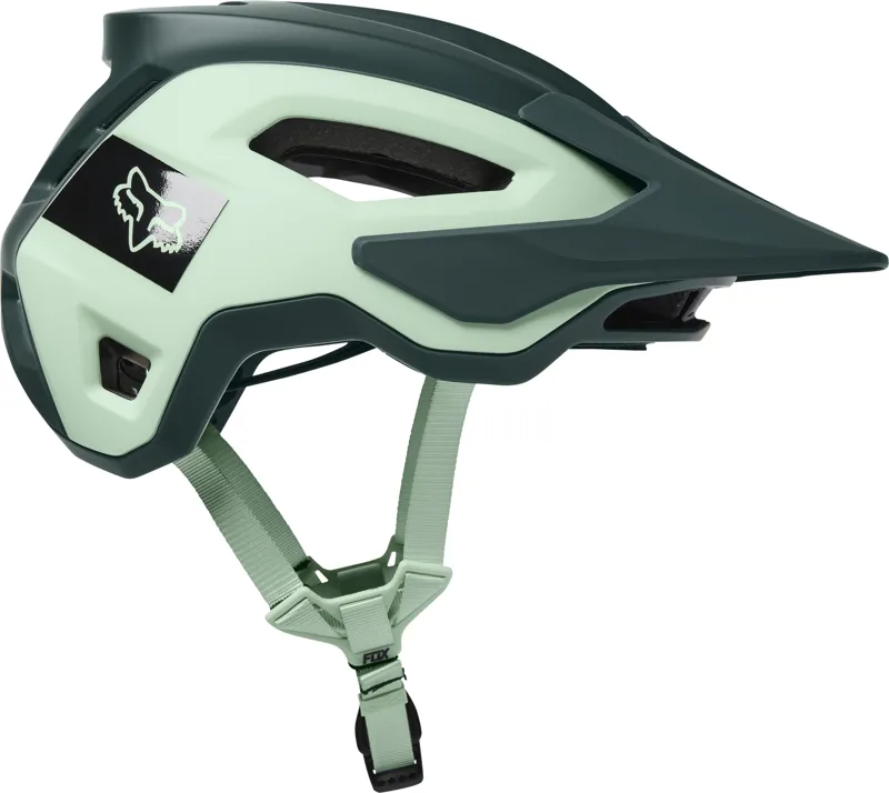 Fox Speedframe Pro Blocked Enduro Helmet - MIPS - Sea Foam-1