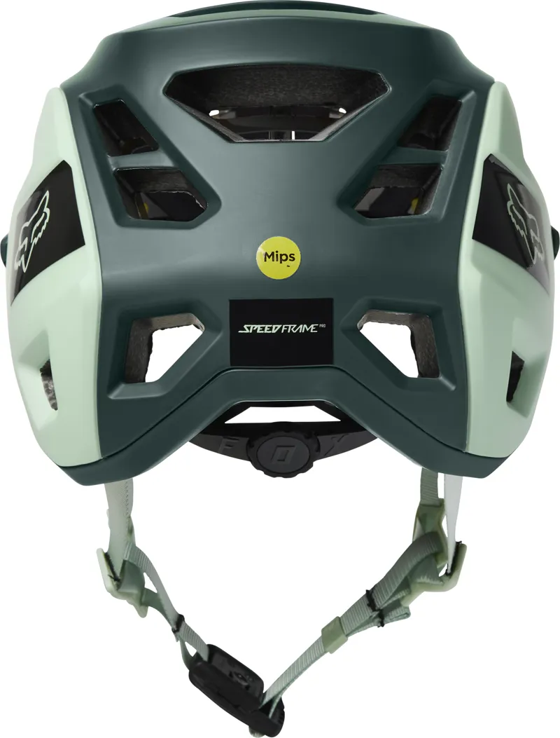 Fox Speedframe Pro Blocked Enduro Helmet - MIPS - Sea Foam-5