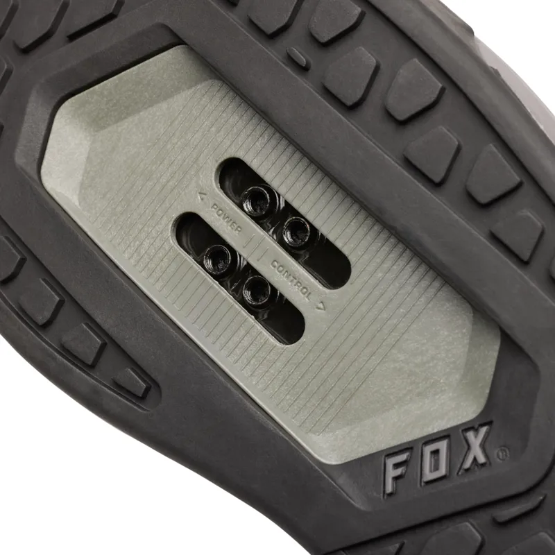 Fox Union Clipped MTB Shoe - Speed Strap - Grey - Brand New-8