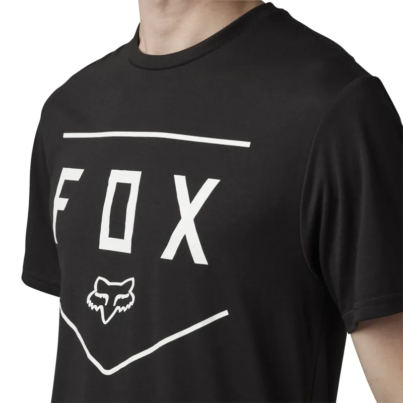 Fox Shield Tech Short Sleeve T-Shirt in Black-2