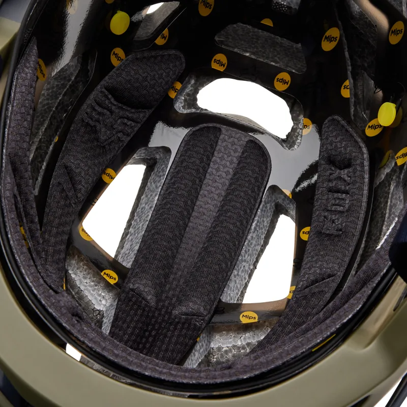 Fox Speedframe Pro Klif Enduro Helmet in Olive Green-9