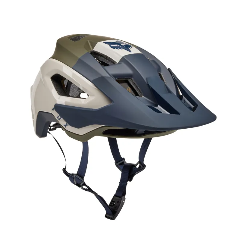 Fox Speedframe Pro Klif Enduro Helmet in Olive Green-1