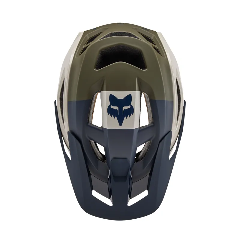 Fox Speedframe Pro Klif Enduro Helmet in Olive Green-2