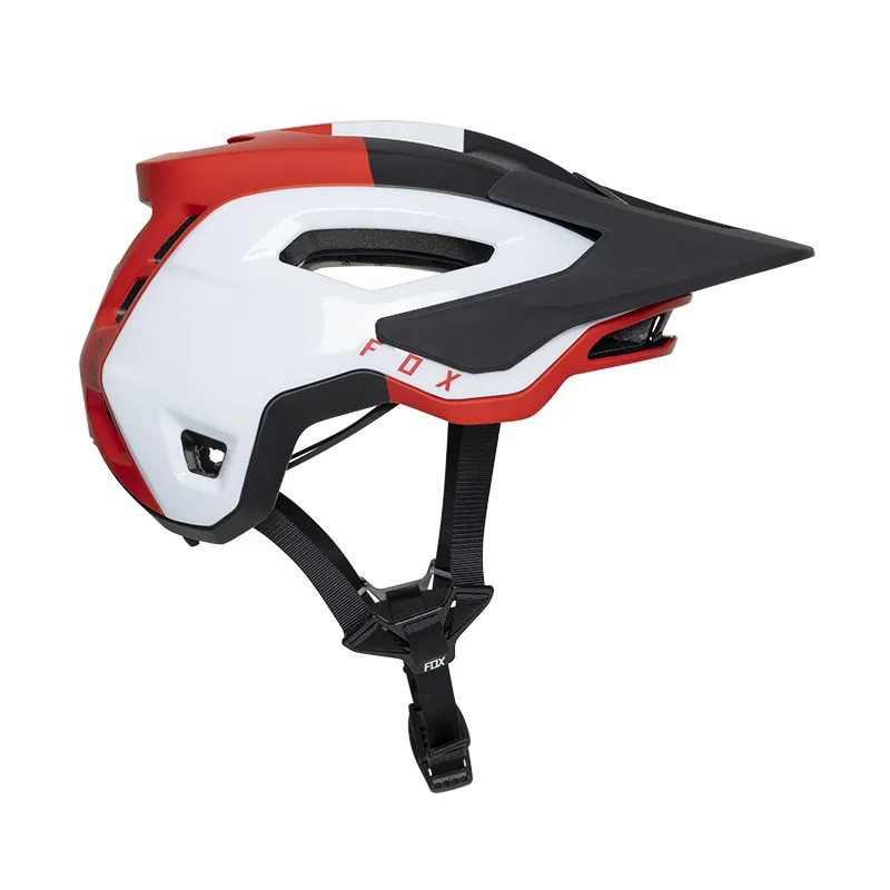 Fox Speedframe Pro Klif Enduro Helmet in Flo Red