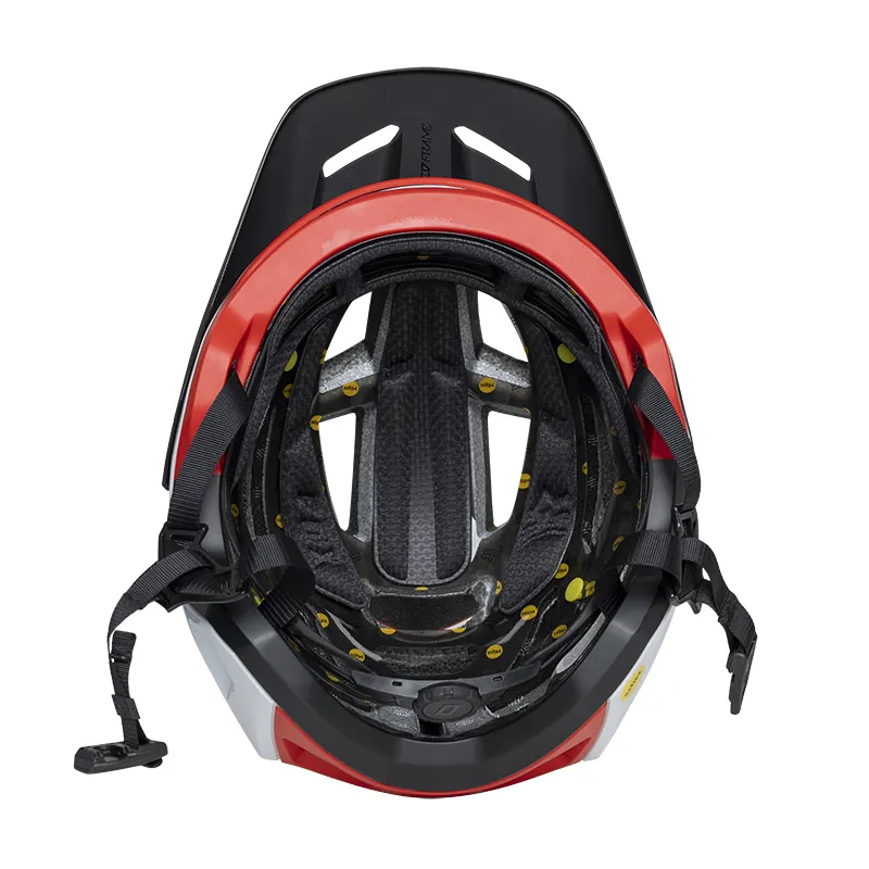 Fox Speedframe Pro Klif Enduro Helmet in Flo Red-4