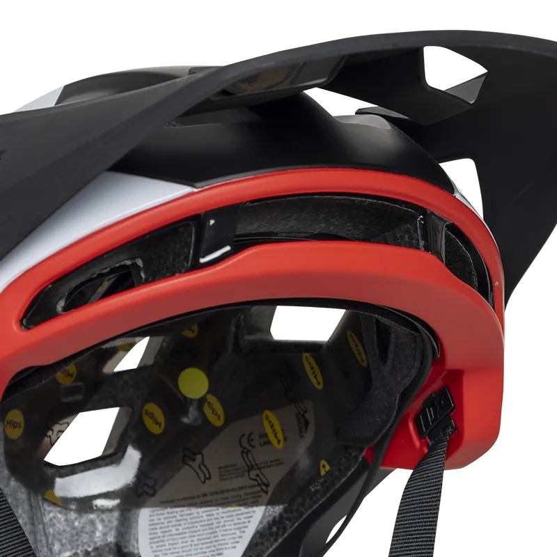 Fox Speedframe Pro Klif Enduro Helmet in Flo Red-8