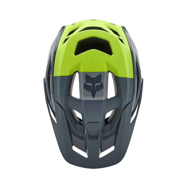 Fox Speedframe PRO KLIF - MIPS Enduro Helmet in Flo Yellow-2