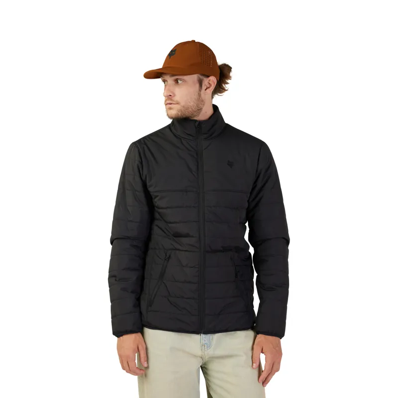 Fox Howell Puffy Casual Jacket in Black-7