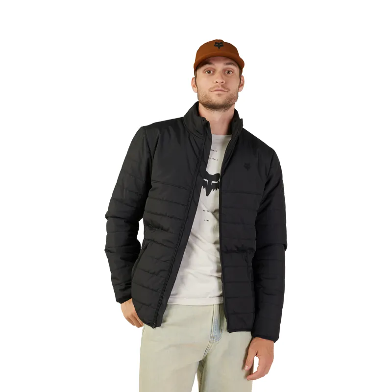 Fox Howell Puffy Casual Jacket in Black-2