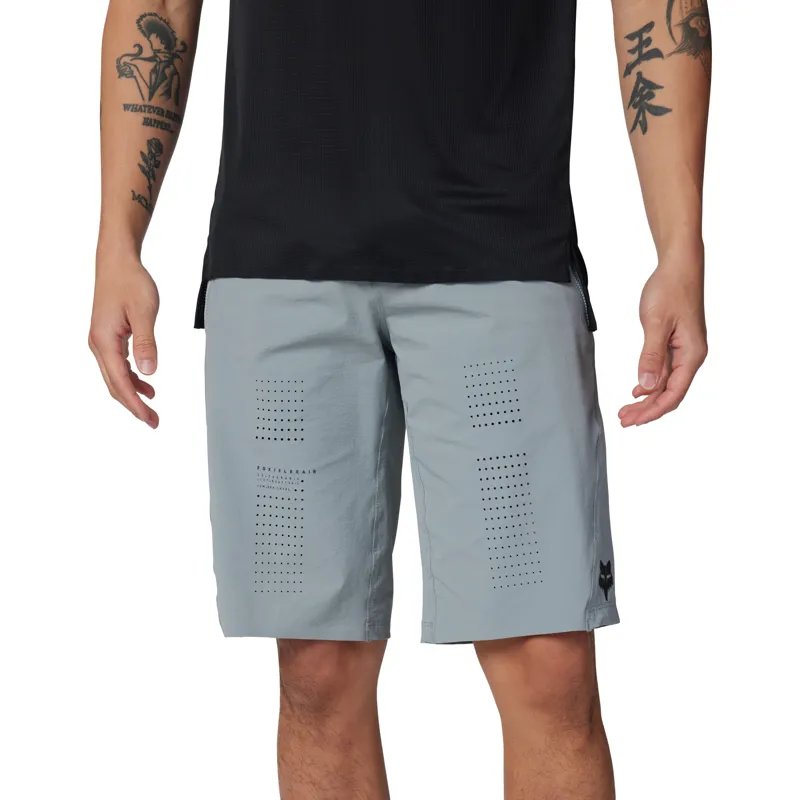 Fox Flexair MTB Premium Shorts in Cloud Grey