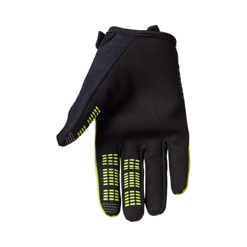 Fox Youth Ranger Mountain Bike Glove in Flo Yellow-1