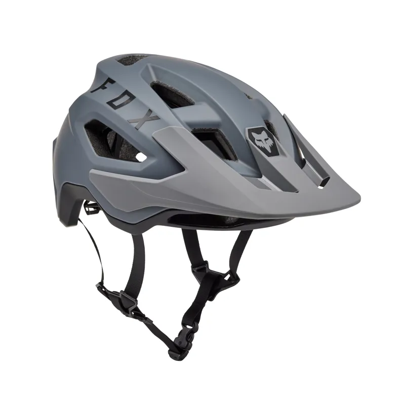 Fox Speedframe Enduro Trail Helmet MIPs in Pewter Grey-1