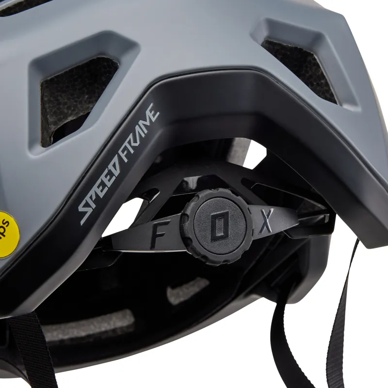 Fox Speedframe Enduro Trail Helmet MIPs in Pewter Grey-5
