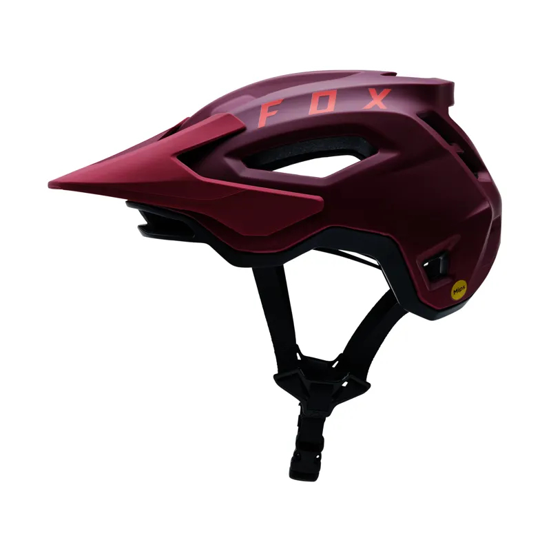 Fox Speedframe Enduro Helmet in Bordeaux-1