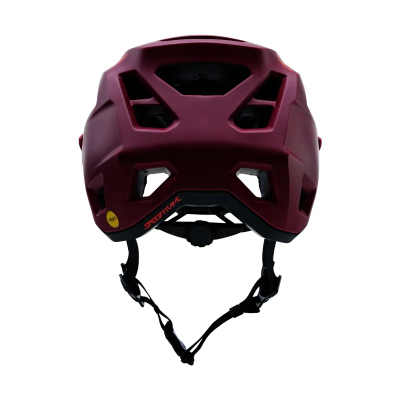 Fox Speedframe Enduro Helmet in Bordeaux-3