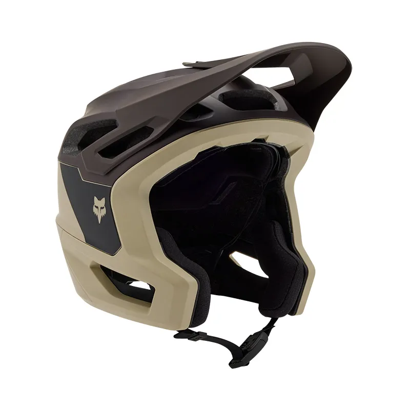 Fox Dropframe Pro NYF Enduro Helmet MIPS in Cream-1