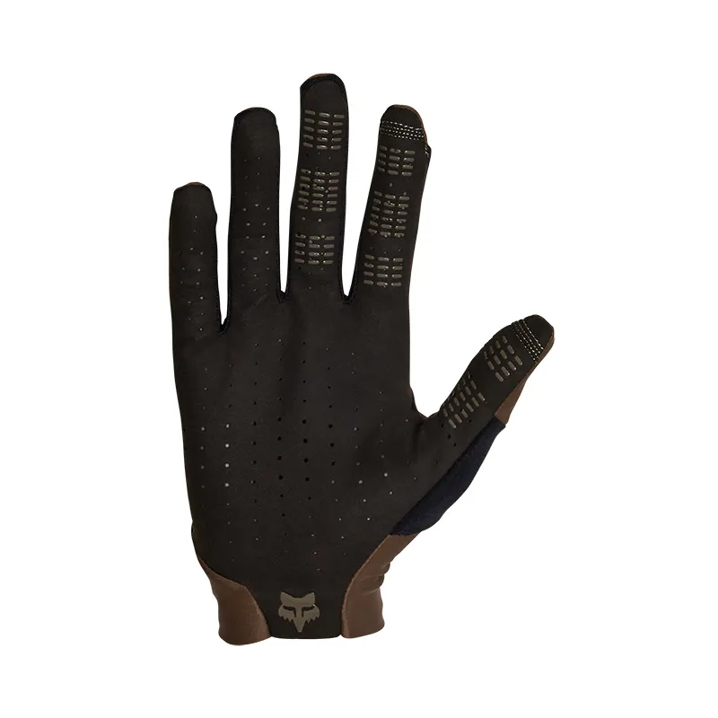 Fox Flexair Mountain Bike Gloves in Ash-1