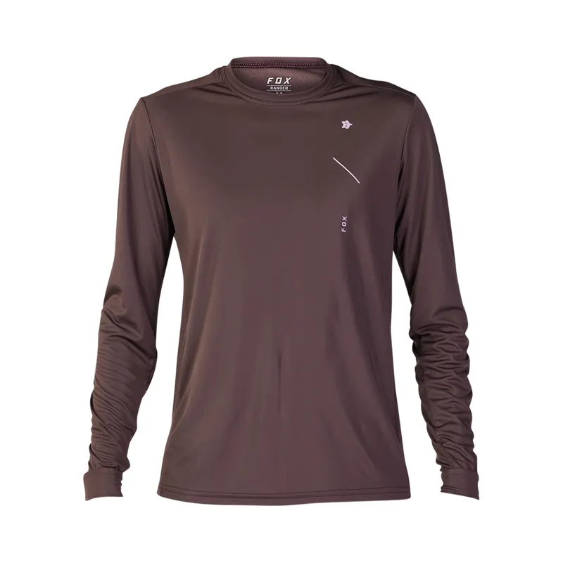 Fox Ranger Long Sleeve MTB Jersey Saturate in Purple