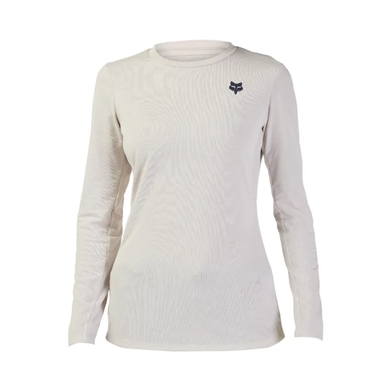 Fox Womens Ranger DriRelease MID Long Sleeve Jersey in Vin White