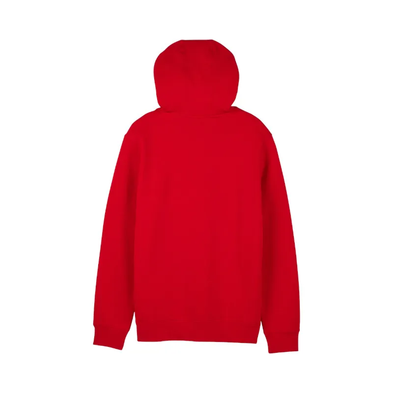 Fox Absolute Fleece Casual Pullover Hoodie in Flame Red-3