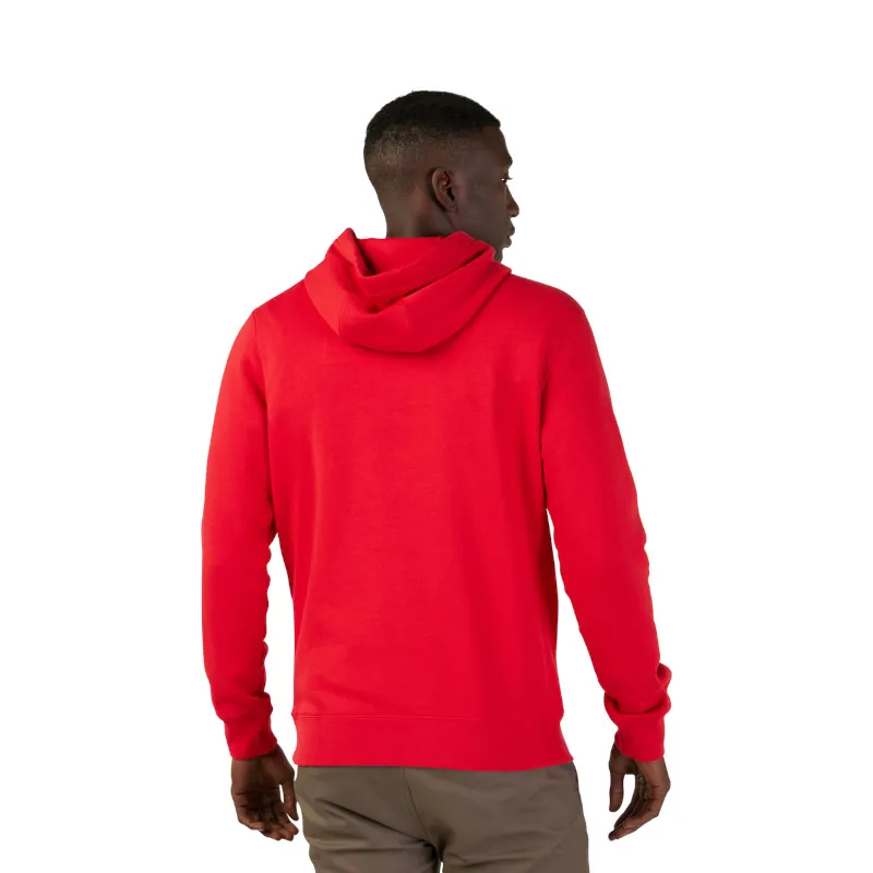 Fox Absolute Fleece Casual Pullover Hoodie in Flame Red-1