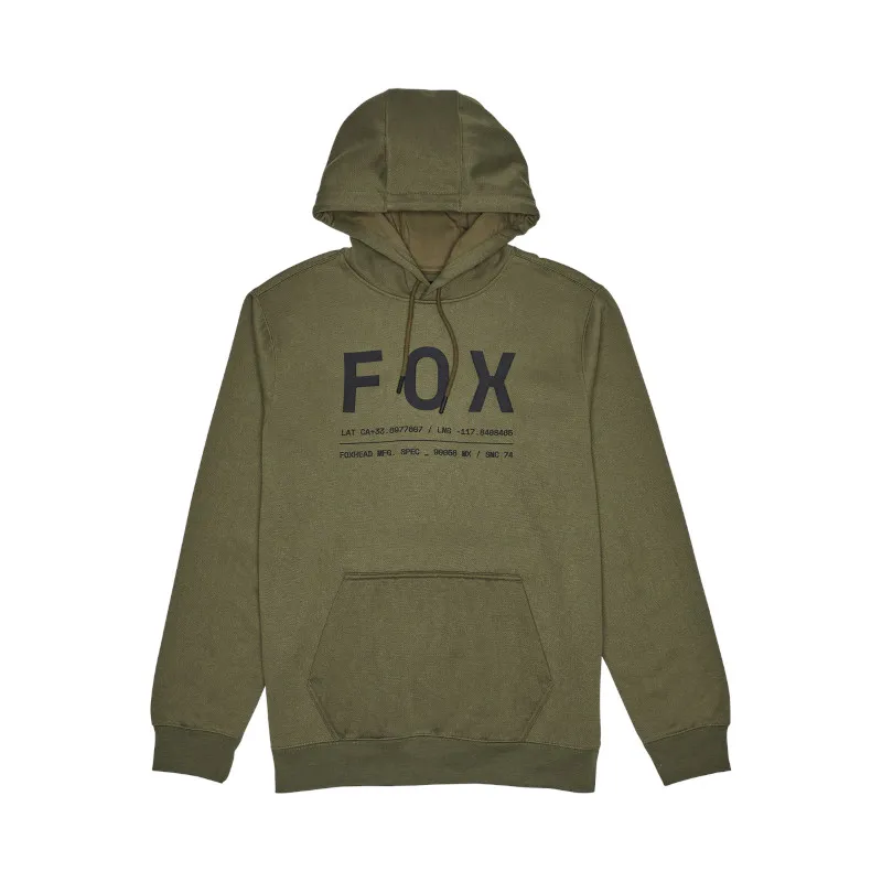 Fox Non Stop Fleece Pullover Fleece in Olive Green