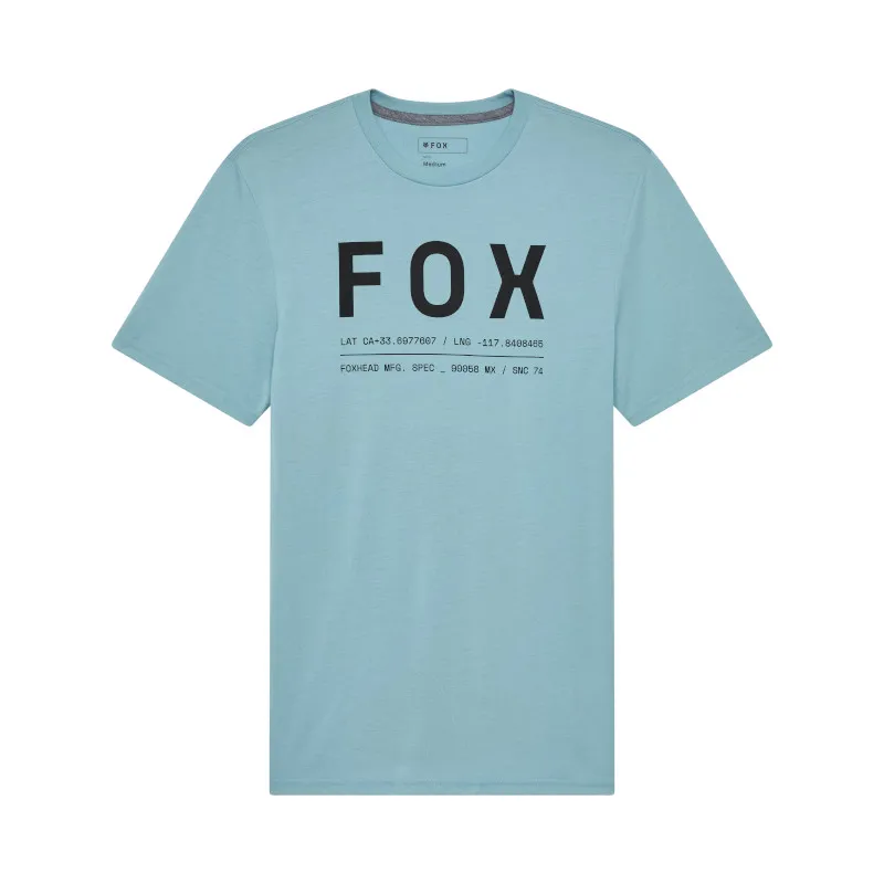 Fox Non Stop Short Sleeve Tech Tee in Vintage Wash Blue