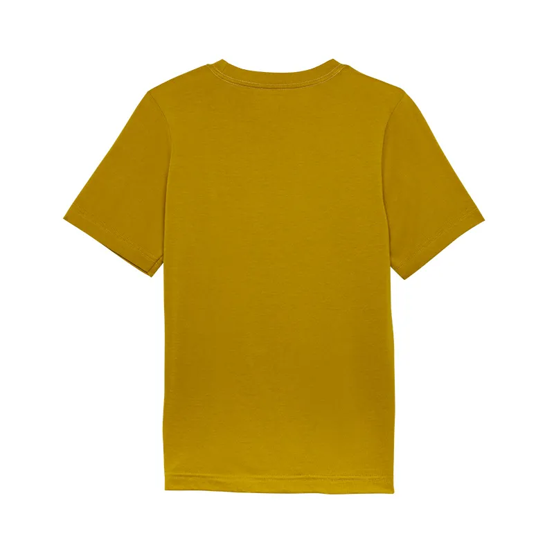 Fox Youth Legacy Short Sleeve Casual Tee in Mustard-1